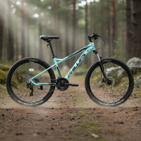 Shock Absorption Mountain Bike Lightweight Rugged-Terrain-Road Bike Complimentary Gifts Included Hardtail Mountain Bike for Adults, Teens