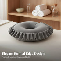 Soft and Comfortable U-Shaped Face down Pillow Skin-Friendly U Shaped Massage Pillow Ergonomic Design for Beauticians, Home