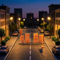 Parking Fee System Model Kit Molded Details Parking Gate Model Kit Garage Accessory Scenery Easy to Assemble