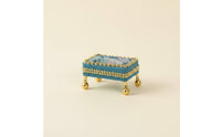 3 Pieces Princess Bed European Style Dollhouse Sofa Set 1/12 Scale Mini Sofa Set for Doll Collectors, Model Hobbyists