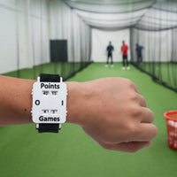 Lightweight Portable Wrist Scorer Easy to Read Strap Score Counter for Training, Practice