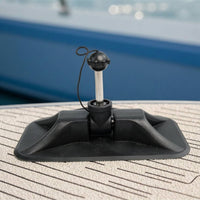 Paddle Lock with Rectangular Base Compact Paddle Lock Weatherproof Hardware for Boaters
