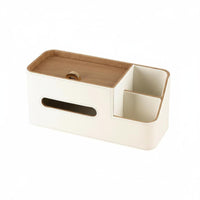 Multifunctional Tissue Box Organizer Modern Design Desktop Organizer Box
