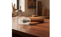Non-Marring Woodworking Mallet Polycarbonate Joinery Mallet Tapered Tool Ergonomic for Woodworkers