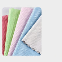 Fish Scale Microfiber Cloth and Microfibre Cloth, High Absorption Cleaning Cloths for Glass and Dishes, Reusable Screen and Kitchen Towel