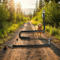 Handsfree Two-Wheeler & Pet Leash Shock Absorbing Cycle Dog Exerciser Easy Installation Pet Supply for Cyclists