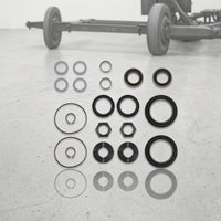 Axle Seal Kit Complete Axle Seal and Bearing Kit Preventive Hardware for Mechanics