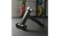 Barbell Plate Changer Back-Saving Deadlift Jack Compact Barbell Lifter with Cradle for Powerlifters, Weightlifters, Deadlifts, Strength Training