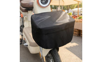 Electric Bike Basket Rain Cover Electric Two-Wheeler Basket Rain Cover Snug for Commuters, Outdoor Parking