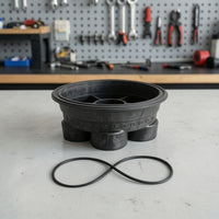 Distribution Body Base with Sealing Seal Stepped 6-Hole Distribution Body Base Molded for Maintenance Technicians