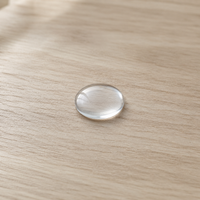 Time Gem Glass Patches Round Flat Crystal Cabochons for DIY Jewelry Making