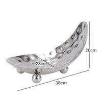 Sashimi Plate Mirror Polished Fruit Bowl Easy to Clean for Buffet, Restaurant