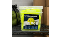 36 Pieces Seamless Molded 40-Hole Pickleball Ball Official Size and Weight Sports Gear Balanced Flight for Competition