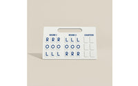 Portable Mahjong Practice Board Handled Design Mahjong Charleston Practice Board for Beginners