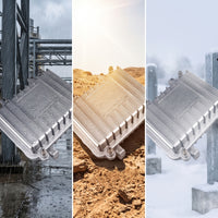 Weatherproof Access Point Bridge Enclosure with Hinge Rugged Waterproof Metal Housing Heavy-Duty for System Integrators