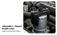 Reversible 2 Jaw Oil Filter Wrench Secure Grip Two Claw Oil Filter Spanner Heavy Duty for Mechanics, DIYers, Auto Repair Shop, Garage
