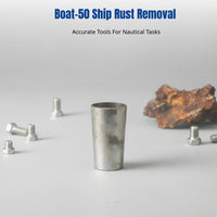 Handheld Electric Rust Remover for Marine Use, Flexible Shaft, Heavy Duty, Deck Cleaning Tool