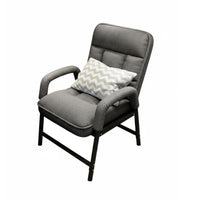 Modern Design Adjustable Padded Recliner Reclining Function Upholstered Armchair High Back Support Computer Chair Thick Cushioning for Young Adults, Office Workers, Homeowners, Bedroom, Home Theater