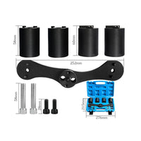 9 Pieces Balancer Shaft Alignment Tool Kit Wide Application Engine Balancer Shaft Tool Storage Case Included for Garage
