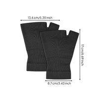 Warm Wrist Brace Glove Flexible Material Wrist Support Glove Multi-Directional Stretch Wellness Support for Office Workers, Outdoor