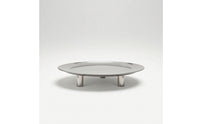 Reflective Tray with Mirrored Surface Minimalist Stainless Steel Tray Elegant Display Plate Polished for Coffee Table