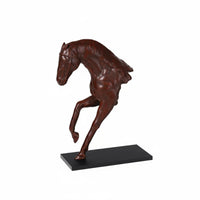 Rearing Horse Sculpture Detailed Sculpting Rearing Horse Statue Decorative