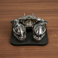 Drum Kit Tom Bracket Sturdy Construction Tom Holder Bracket Chrome Percussion Hardware for Drummers