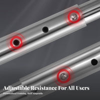 3 Levels Telescopic Arm Exerciser Anti-Slip Grip Adjustable Arm Strength Exerciser