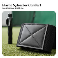 Keeps Arms & Body In Sync Golf Swing Training Band Builds Muscle Memory Golf Swing Training Aid Adjustable Fit for Beginners, Driving Range