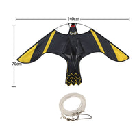 Lifelike Design Flying Hawk Kite Easy to Fly Bird Repellent Kite Highly Effective Scarecrow for Gardeners