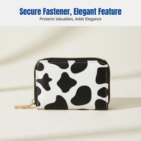 Accordion Card Holder, Large Capacity Wallet, Sleek Women's Card Case, Elegant PU