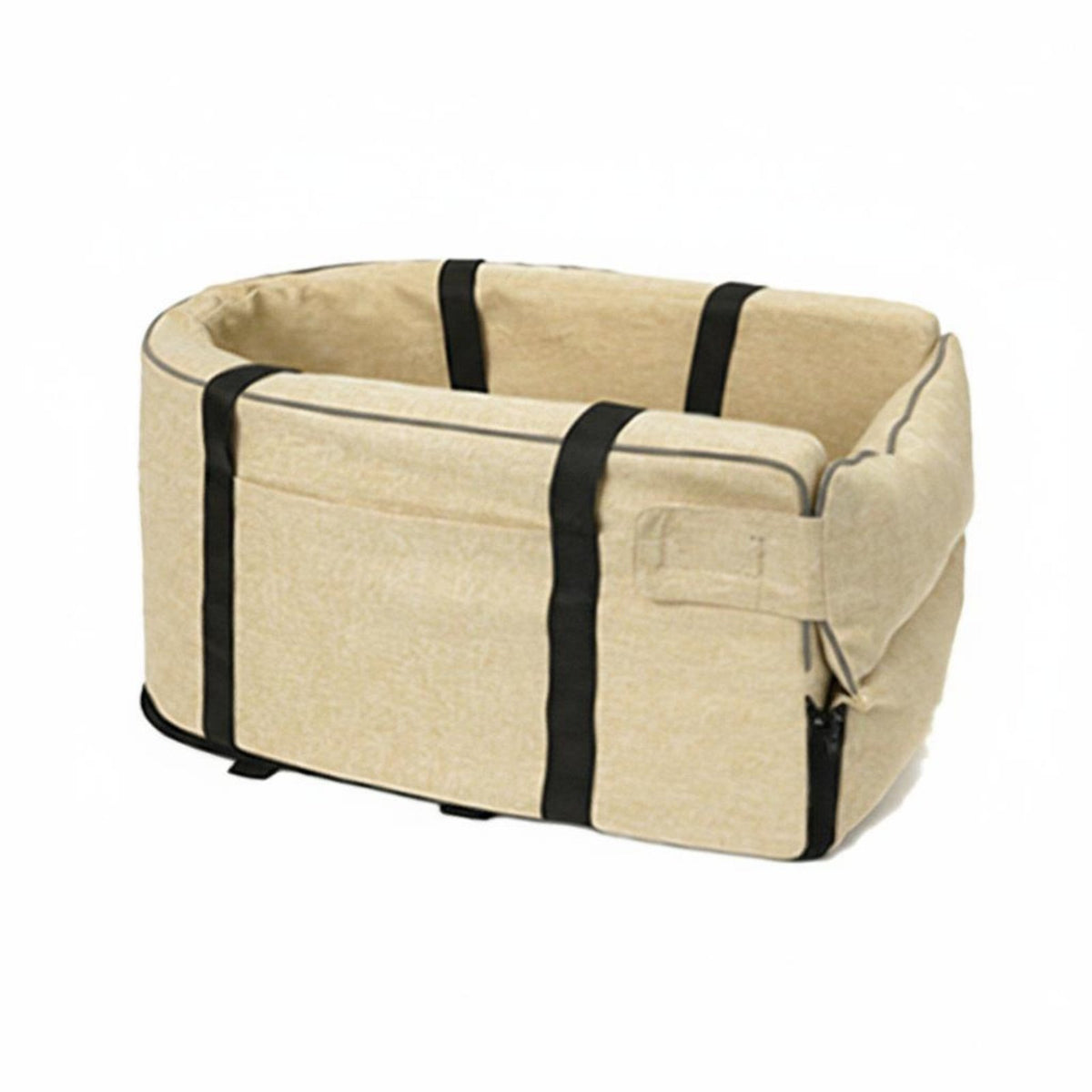 Anti-Slip Bottom Center Console Pet Car Seat Foldable Center Console Dog Car Seat Washable for Commuters, Road Trips, Daily Commutes, Indoor