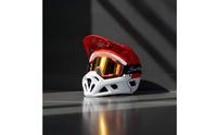 Safety Full Face Mountain Bike Helmet Customizable Fit Full Face Bike Helmet Rugged Impact Resistant for Trail Riding