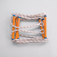 Lightweight Rope Ladder with Resin Rungs