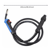 15AK Gas-Shielded Welding Torch CO2 Torch Durability Resistant Weld for Professionals