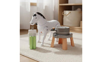 Educational Mill Grinding Horse Toy Realistic Design Electric Walking Horse Interactive Walking Horse Toy Battery Operated for Babies, Infants, Toddlers