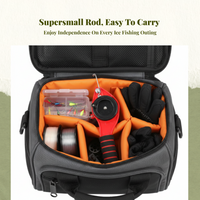 Portable Mini Ice Fishing Rod Flexible Winter Pond Lake