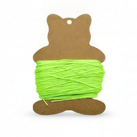 Winding Card with Hole Lightweight Cardboard Bobbin Winding Card Compact Thread Organizer Reusable for Sewing Enthusiasts