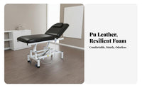 Versatile Convertible Design Electric Massage Bed Controller Control Adjustable Massage Bed Heavy Duty Construction Chiropractic Adjustment Table Quiet Engine for Chiropractors, Physical Therapists, Spa Professionals, Medical Medical Facility