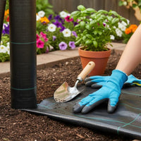 Unwanted Growth Barrier Cloth Permeable Unwanted Growth Planting Area Cover Thickened for Farmers, Gardeners, Greenhouse, Orchard, Agriculture