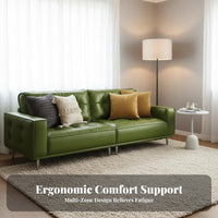 Tofu Block Couch French design Sofa Small Apartment accommodating Living Room Furniture for Families, Homeowners, Studio, Lounge Area, Bedroom