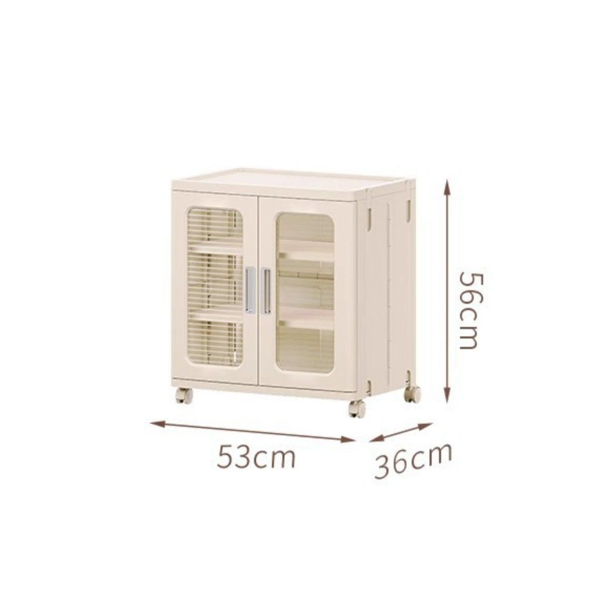 Installation-No-Assembly Foldable Shoe Cabinet No Assembly Stackable Shoe Storage Box Dust-Proof Plastic Storage Container with Doors Space-Saving for Students, Apartment Dwellers, Entryway, Dorm Room, Bedroom, Closet