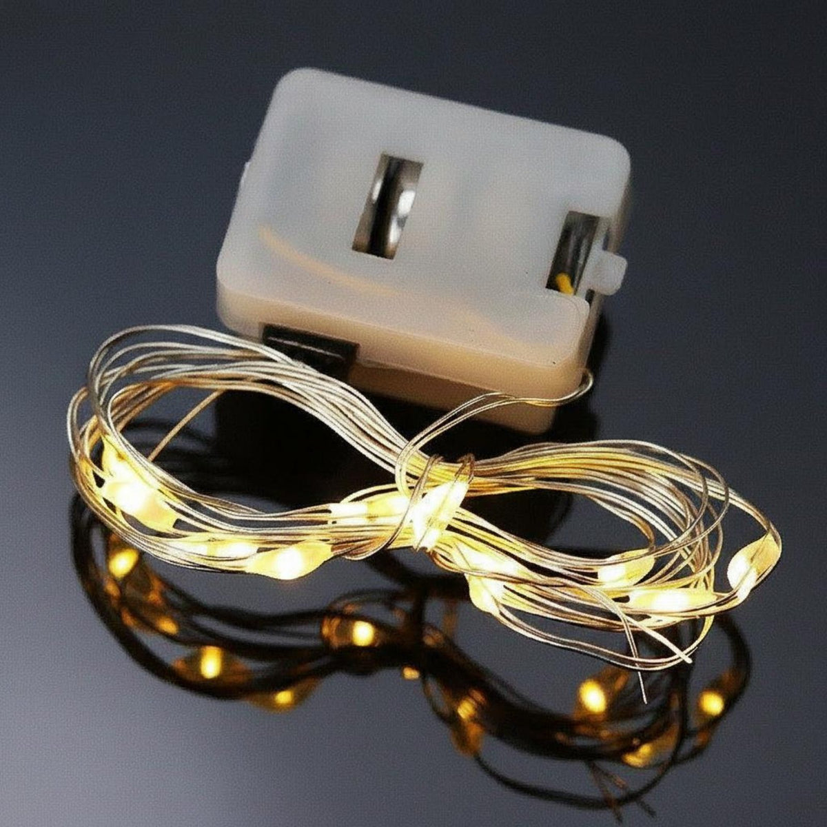 light-emitting diode Wire Lights Battery Operated miniature light-emitting diode illumination wire Warm radiance for Bedroom, Parents