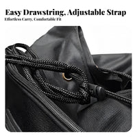 Portable Large Capacity Ball Bag Adjustable Straps Soccer Basketball Carrier Multi-Purpose for Coaches, Referees, Game Day