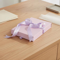 Pearl Necklace Box Soft Shielded Interior Necklace Gift Box Sturdy Frame Silk Finish Jewelry Case for Special Occasions