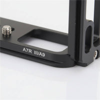 L-Bracket CNC Exact Machined Quick Release L-Plate Portrait Plate Lightweight Hollow Design for Studio Photography
