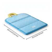 Moisture-Resistant Pet Cooling Mat Dotted Surface Double-Sided Cooling Mat Padded Washable for Indoors, Vehicle