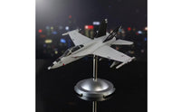 Collectible F/A-18 Model Aircraft Detailed Aircraft Model Static Realistic for Desk, Shelf