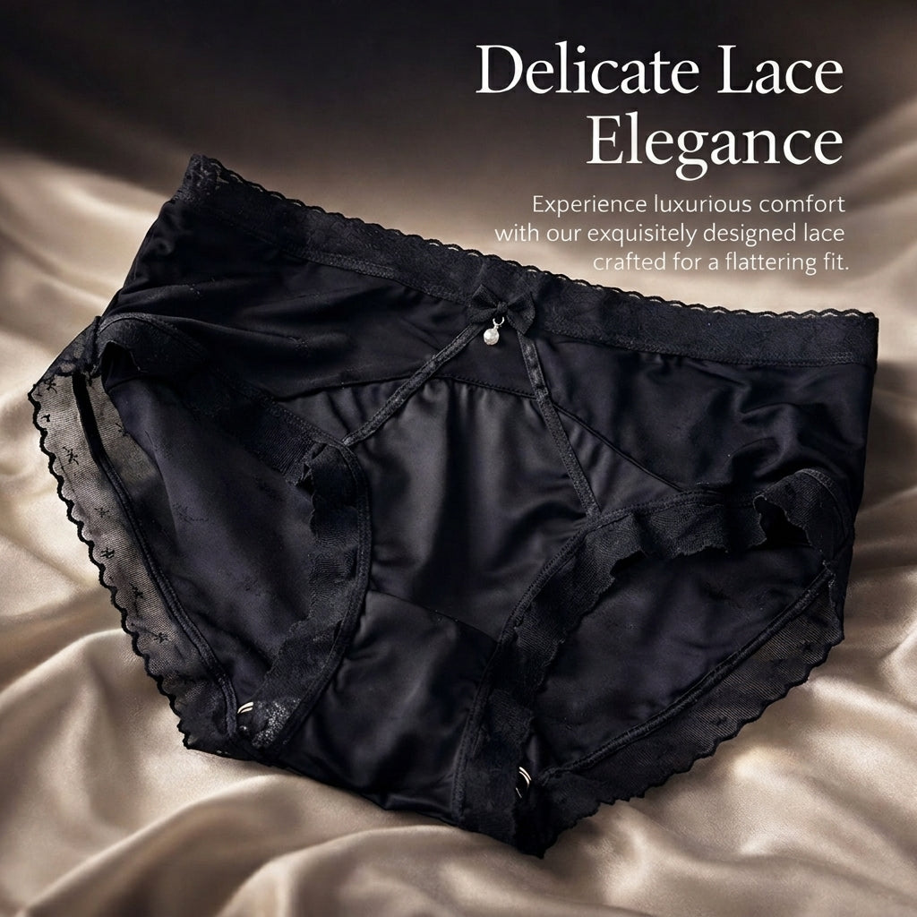 Underwear Women with Seamless Design and Crotch Lining, Knickers Moisture Wicking for Gym and Running, Lightweight Ladies