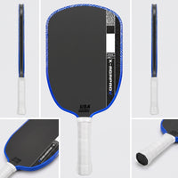 Carbon Fiber Pickleball Paddle with Honeycomb Core Matte Pickleball Paddle Textured Sporting Goods Professional for Adults